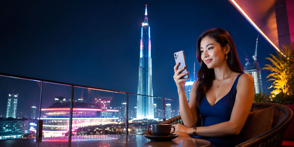 Malaysian player in Kuala Lumpur using the agh30 mobile casino outdoors