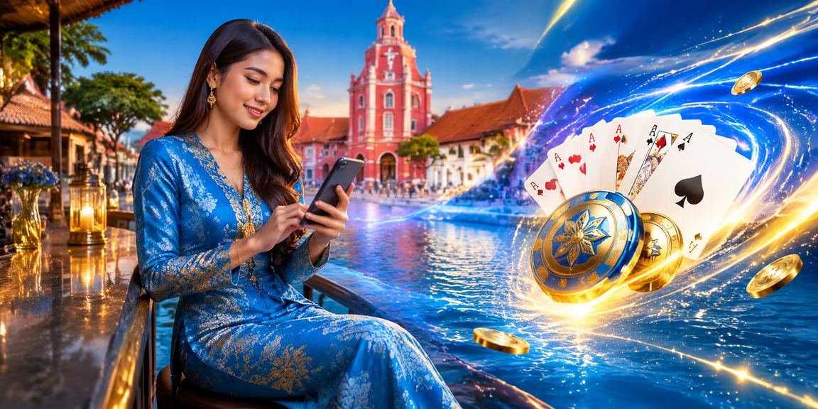 Permainan Teen Patti kasino bergaya baju kurung di Melaka